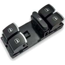Mcar Sol Ön Cam Düğmesi Dörtlü Krom Vw Passat B6 2006-2011 5K4959857A