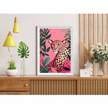 Decotorium Çerçeveli Tablo Anımal Kıngdom-Leo Serisi Mdf Tablo LEO/004