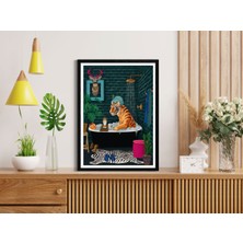 Decotorium Çerçeveli Tablo Anımal Kıngdom-Leo Serisi Mdf Tablo LEO/006