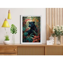 Decotorium Çerçeveli Tablo Anımal Kıngdom-Leo Serisi Mdf Tablo LEO/008