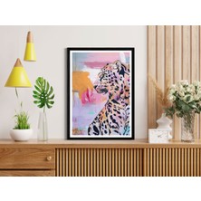 Decotorium Çerçeveli Tablo Anımal Kıngdom-Leo Serisi Mdf Tablo LEO/009