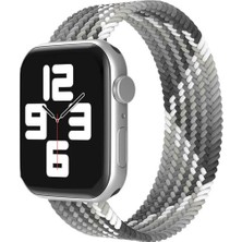 Koodmax Apple Watch Solo Loop L Beden 38 40 41MM Esnek Örgü Kordon