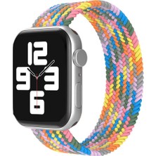 Koodmax Apple Watch Solo Loop L Beden 38 40 41MM Esnek Örgü Kordon
