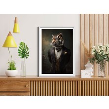 Decotorium Çerçeveli Tablo Anımal Kıngdom-Leo Serisi Mdf Tablo LEO/016