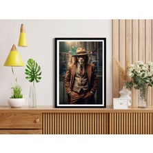 Decotorium Çerçeveli Tablo Anımal Kıngdom-Leo Serisi Mdf Tablo LEO/017