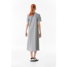 FullaModa Basic Cepli Oversize Elbise