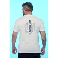 JOHN BORNERS Erkek G-Lab Baskılı T-Shirt