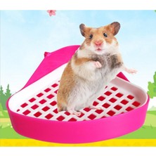 Sunfay Evcil Hamster Odası Tuvalet Tavşan Gerbille Hamster Chinchilla Çiş Tuvalet Lazımlık, Tip 1 - (Yurt Dışından)