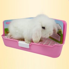 Sunfay Evcil Hamster Odası Tuvalet Tavşan Gerbille Hamster Chinchilla Çiş Tuvalet Lazımlık, Tip 1 - (Yurt Dışından)