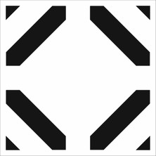 Stencil Sarayi Boyama Şablon Damask Çini Mandala - 8898