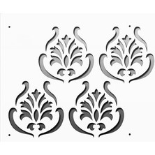 Stencil Sarayi Boyama Şablon Desenler - 4586