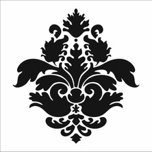 Stencil Sarayi Boyama Şablon Desenler - 4676