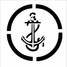 Stencil Sarayi Boyama Şablon Deniz - 8280