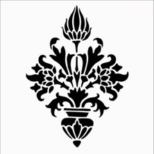 Stencil Sarayi Boyama Şablon Desenler - 8300