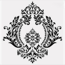 Stencil Sarayi Boyama Şablon Desenler - 8609