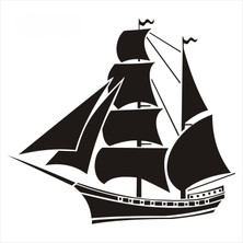 Stencil Sarayi Boyama Şablon Deniz - 8802