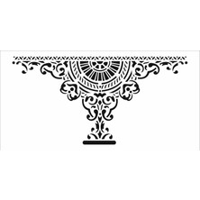 Stencil Sarayi Boyama Şablon Desenler - 4140