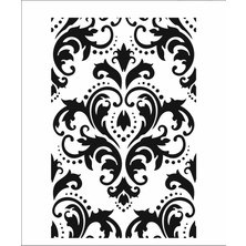 Stencil Sarayi Boyama Şablon Desenler - 4576