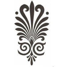 Stencil Sarayi Boyama Şablon Desenler - 4685