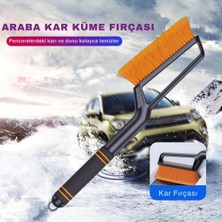 Coofbe Quick Clean 82CM Uzatılabilir 2in1 Araç Kar Fırçası ve Buz Kazıyıcı Oto Kar Kazıyıcı Aparat