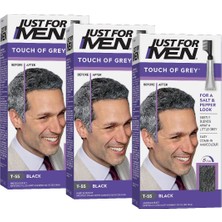 Just For Men Touch Of Grey Siyah 3'lü Set