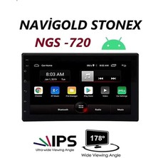 Navigold NGS-720 7 Inç 9.1 Üniversal Android Usb-Bt-Navigasyon Double Teyp 2gb Ram 32GB Hafiza