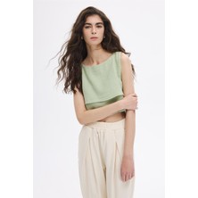 Sherin Çift Pensli Carrot Fit Pantolon