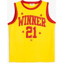 Koton Spor Atlet Bisiklet Yaka Kolsuz