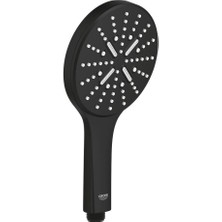 Grohe El Duşu 3 Akışlı 13 cm Smartactive Phantom Black - 22127KF0