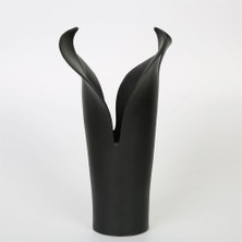 Vitale Siyah Starliçe Vazo 26*26*29 cm AK.JM00016