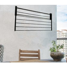 HE Dizayn Aksesuar Duvara Monte Katlanabilir Çamaşır Askısı - 60X40 cm