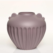 Vitale Antıque Kahve Vazo Kısa 27*27*24 cm AK.JL0059