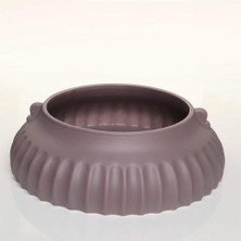 Vitale Bowl Kahve Vazo 33*33*10 cm AK.JL0047