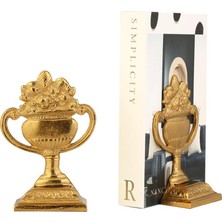 Vitale Gold  Kupa Kitap Tutacağı 10*12*18 cm AK.IV0178