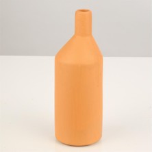 Vitale Turuncu Seramik Vazo 20CM AK.JF095753250-3