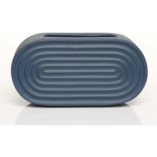 Vitale Oasıs Mavi Vazo Küçük 21*9*11 cm AK.JL0008
