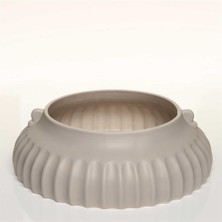 Vitale Bowl Krem Vazo 33*33*10 cm AK.JL0046