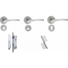 Alo Kapı Melamin Modern Göksu Camlı Oda Kapısı, 76/204/9-13 cm