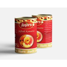 Linora Şeftali Konserve 5kg/ 1 Teneke