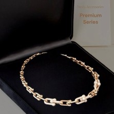 Nesly Accessories Gold Premium Seri Kadın Kolye