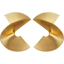 Nesly Accessories Soyut Şekilli Kadın Küpe