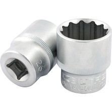 İzeltaş 1/2'' Oniki Köşe 16 mm Lokma Anahtar  1114061016