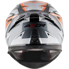 Axor Apex/streak E Full Face Parlak Siyah Gri Turuncu (M/c)-