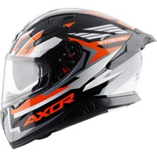 Axor Apex/streak E Full Face Parlak Siyah Gri Turuncu (M/c)-