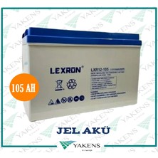 Lexron 105 Ah Jel Akü Lexron