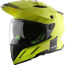 Axor  Xcross Dual Vizör  Full Face  Parlak  Sarı    (S/c)-