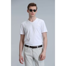 Lufian Tuna Modern Grafik T- Shirt Siyah