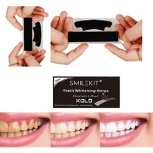 Xolo Smile Kit Diş Beyazlatma Bandı Siyah Bant Diş Aktif Kömürlü Doğal Florürsüz Vegan