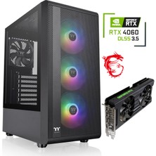 Intel Core I5 13400F / Rtx 4060 / 16 GB Ddr4 / 1 Tb 3500-3300 Mb/s M2 SSD / Pcbox T-13400F-V1 / Gaming Masaüstü Pc