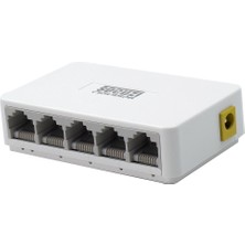 Secuzi 5 Port 10/100/1000MBPS Tak ve Kullan Gigabit Network Switch